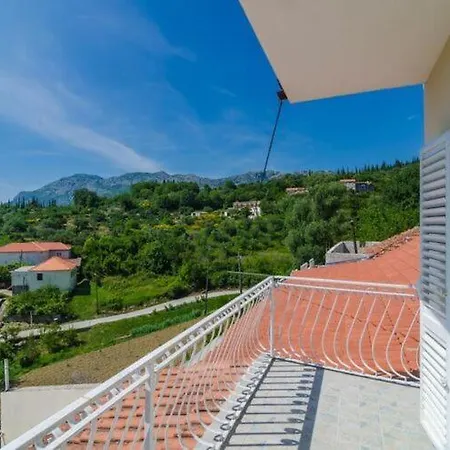 Dalmatian Gem - Two-bedroom With Terrace And Swimming Pool Gruda